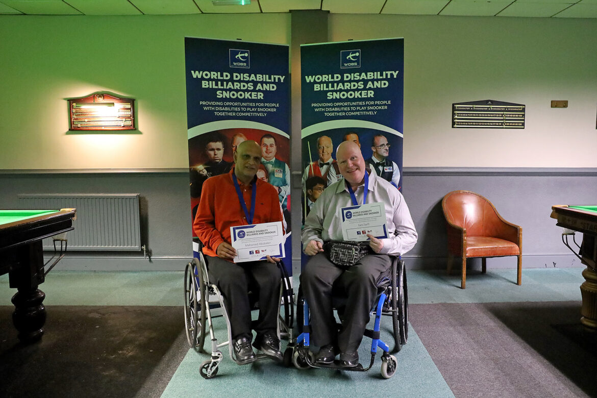 Disability Snooker Champions Crowned At Barratts - WPBSA