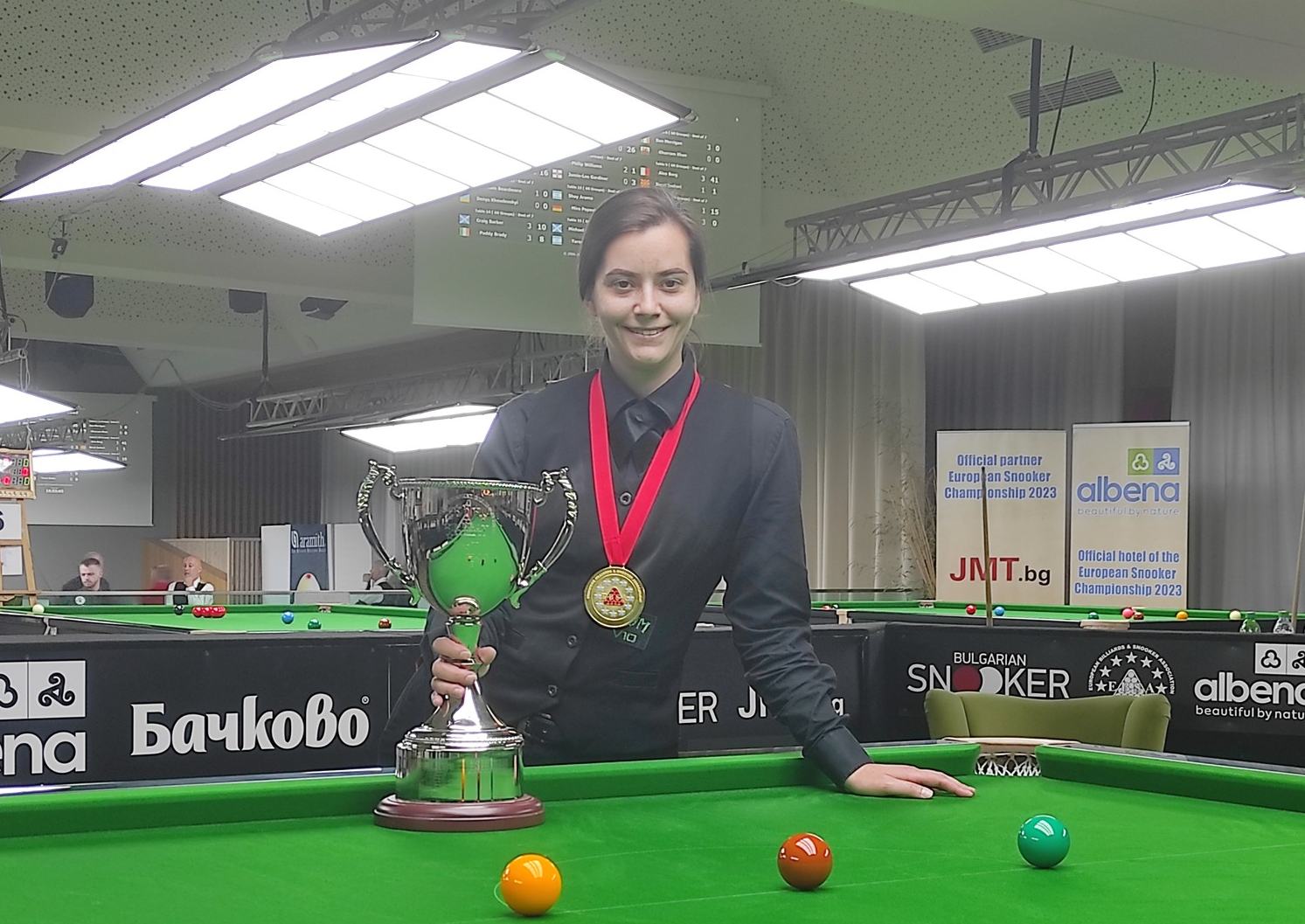 Prysazhnuka Wins European Womens Championship