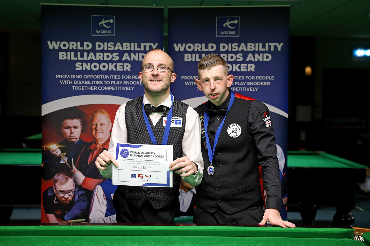 Disability Snooker Champions Crowned at Barratts - WPBSA