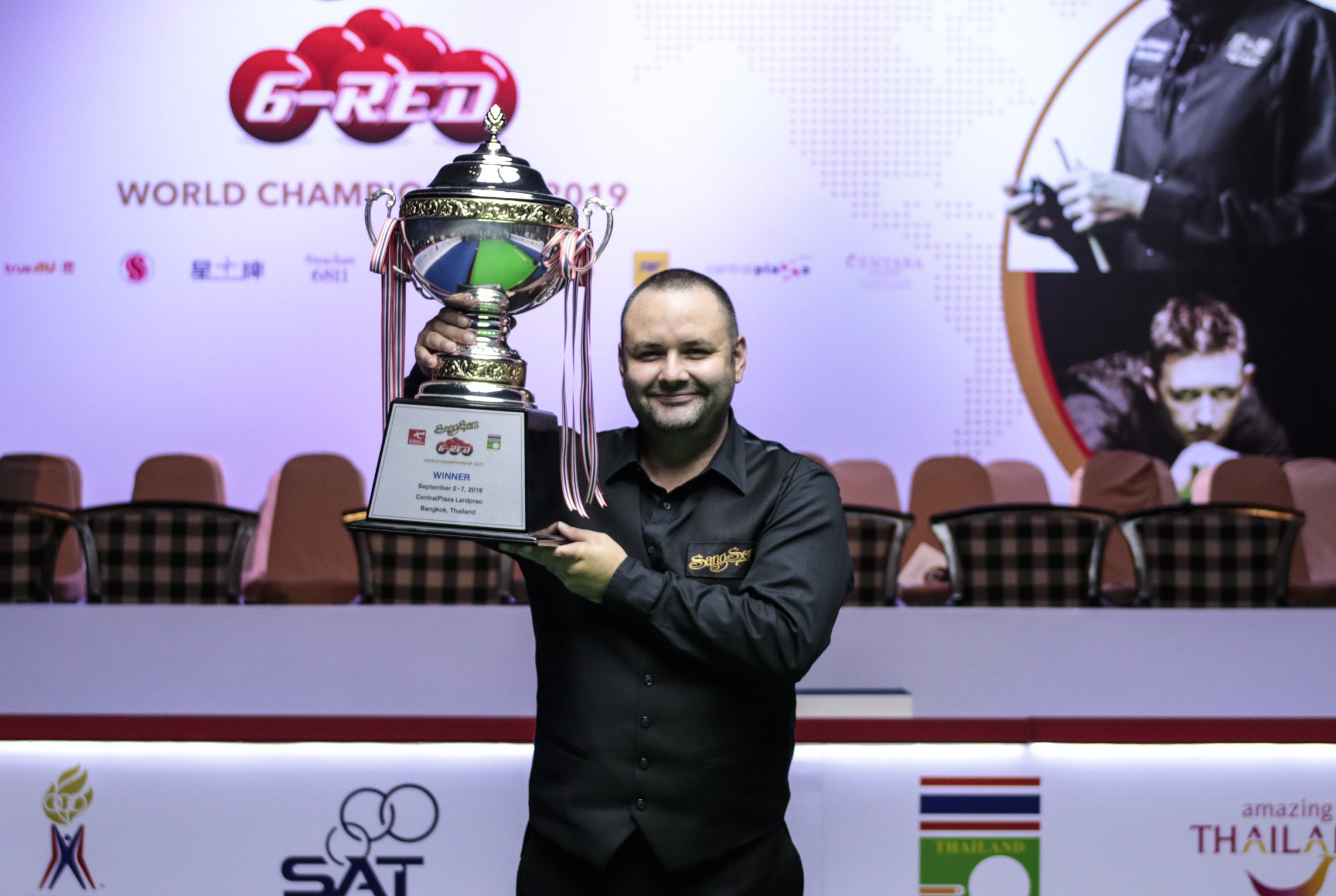 Maguire Wins SangSom 6-Red World Championship for Second Time