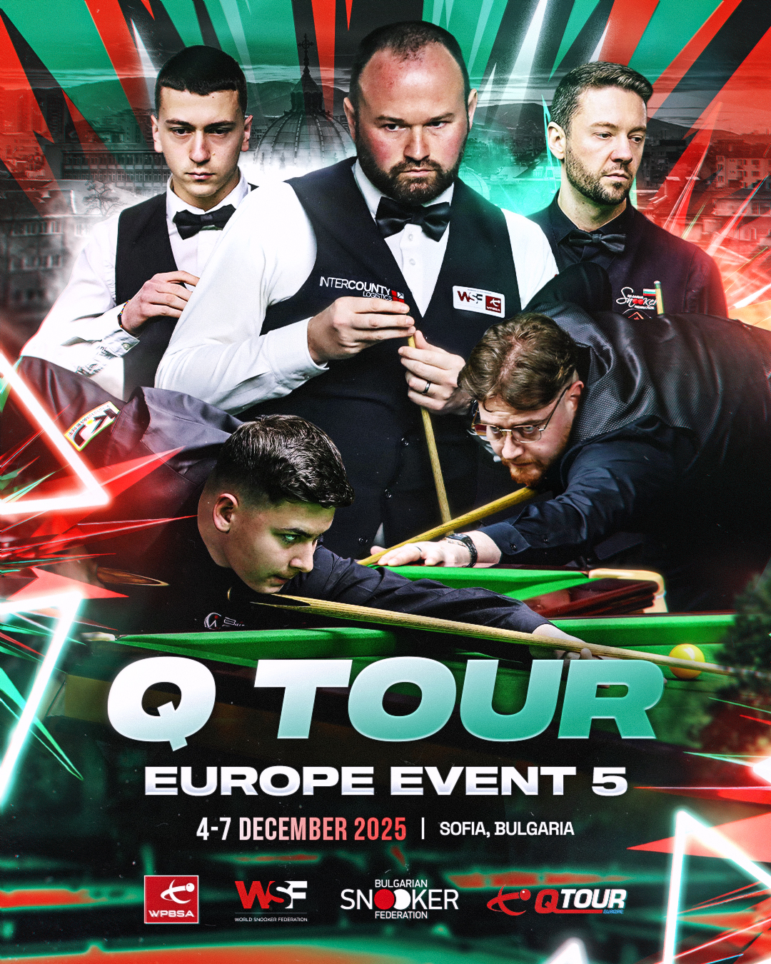 Tour Event Q Tour Europe 2025/26 | Event 5 Draw & Format - WPBSA