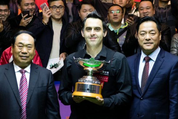 Ronnie O'Sullivan Shanghai trophy