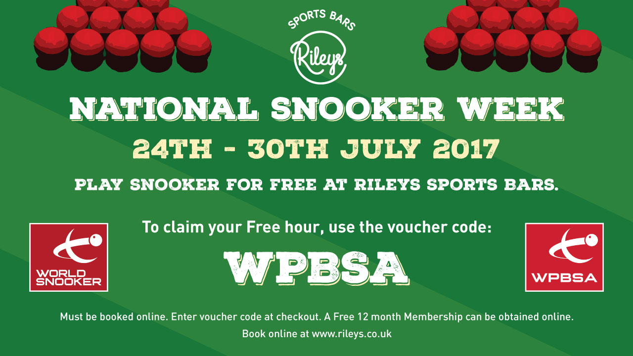 Rileys promotional banner