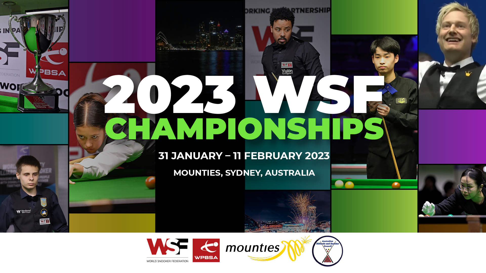 WSF Championships 2023  Event Information - WPBSA