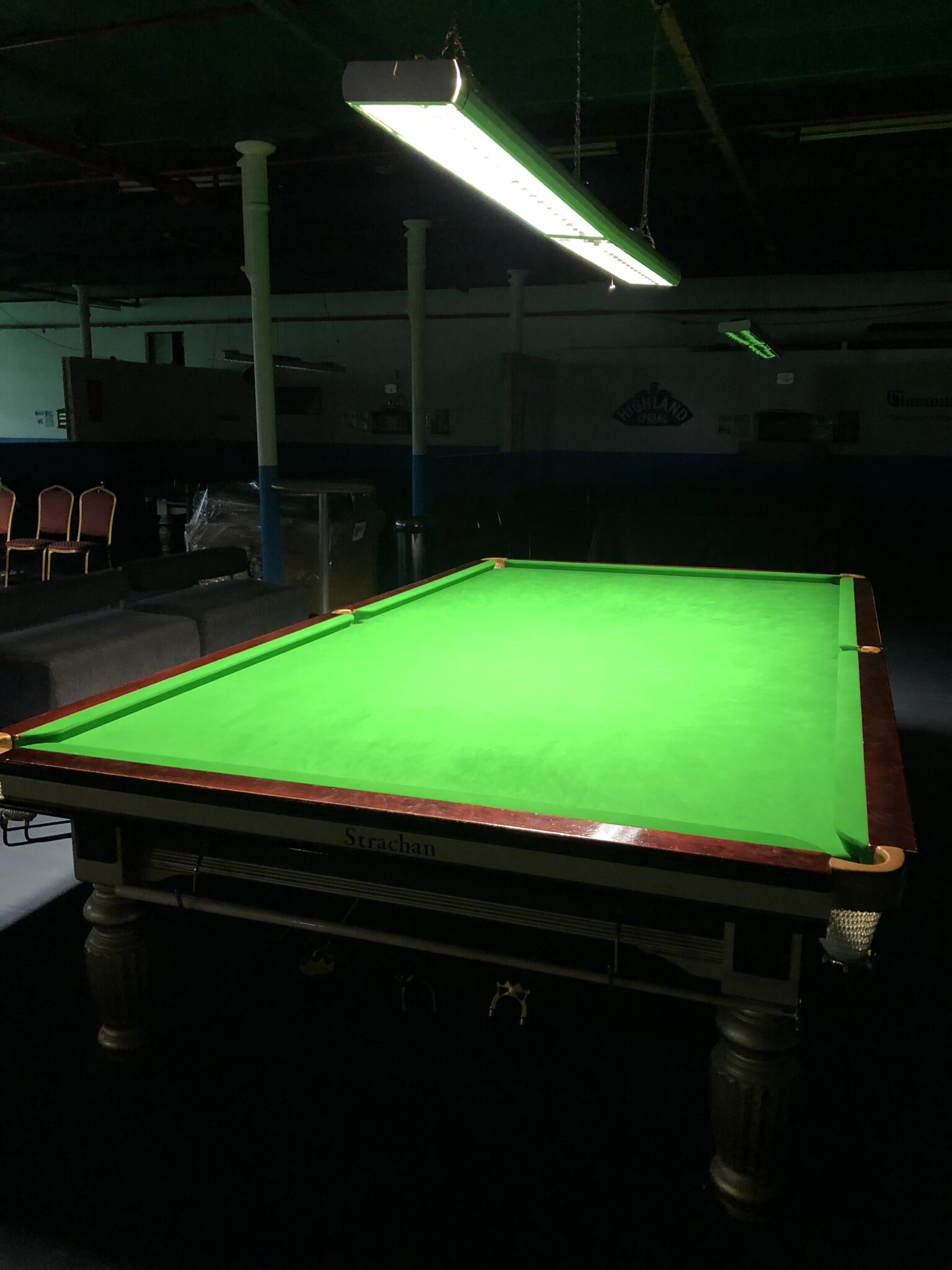 Snooker table at Oldham Academy